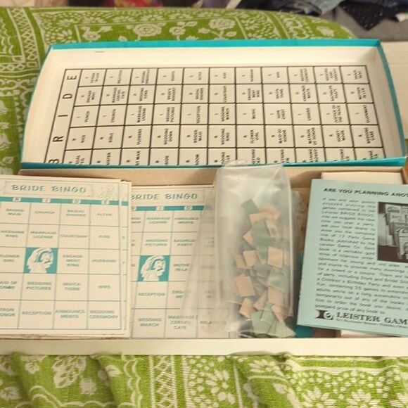 Vintage Bride Bingo game‎ - Picture 7 of 16